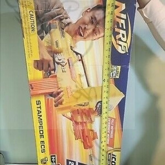 NERF N-Strike Stampede ECS Ultimate Full-Auto Clip System SEALED BOX🆕⌚📦🏃💨🚚 - Picture 6 of 13
